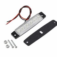 Afbeelding in Gallery-weergave laden, Zijmarkeringslamp Wit – 6 LED – 24V