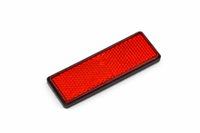 Afbeelding in Gallery-weergave laden, Reflector Rechthoek Rood – 87×32 mm – Plakrand