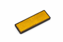 Afbeelding in Gallery-weergave laden, Reflector Rechthoek Oranje – 87×32 mm – Plakrand