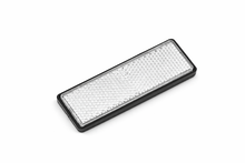 Afbeelding in Gallery-weergave laden, Reflector Rechthoek Wit – 87×32 mm – Plakrand