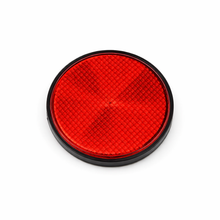 Afbeelding in Gallery-weergave laden, Reflector Rond Rood – Ø56 mm – Plakrand