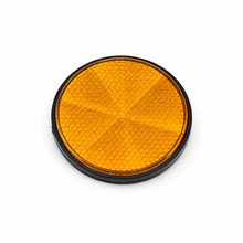 Afbeelding in Gallery-weergave laden, Reflector Rond Oranje – Ø56 mm – Plakrand