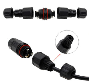 Waterdichte 3 Pin Connector